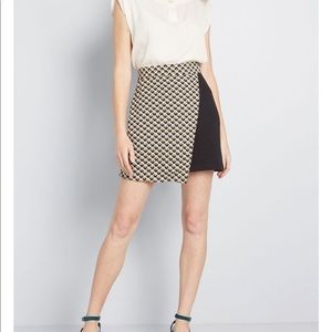 ModCloth Tulip Style Printed Mini Skirt
